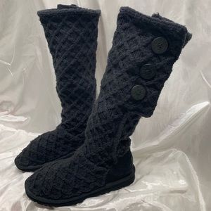 UGG Knit Lattice Cardy Boots